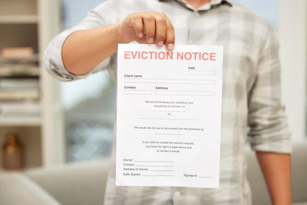 Eviction notice